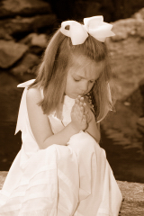 bigstockphoto_Little_Girl_Praying_sepia